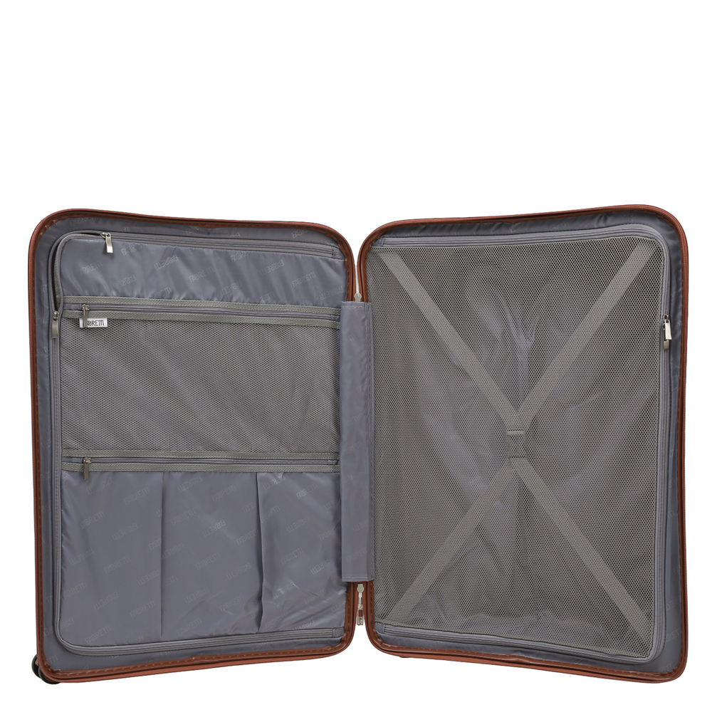 Чемодан большой (L) полипропилен "Fabretti"