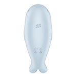 Вакуумно-волновой вибростимулятор Satisfyer Seal you soon голубой