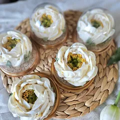 Зефир «Пион с тычинками»