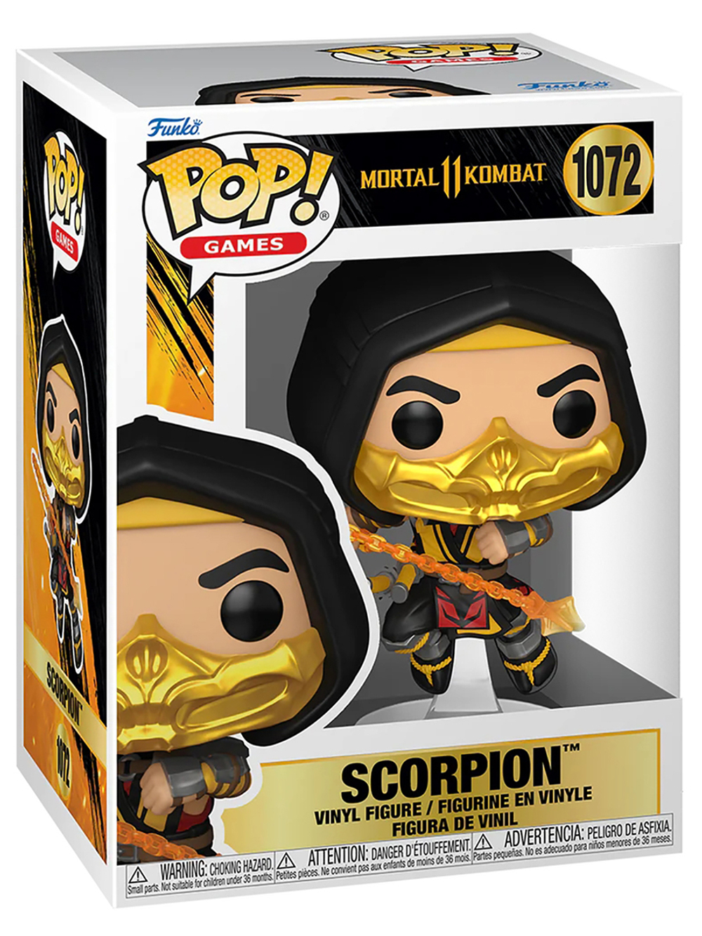 Фигурка Funko POP! Games Mortal Kombat 11 Fatality Scorpion (1072) 80305