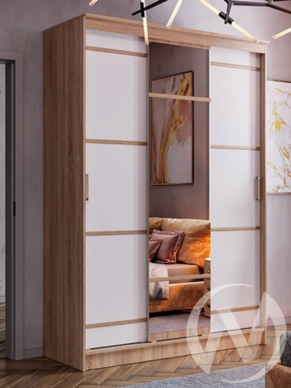 Шкаф-купе 1.5 МС Сакура