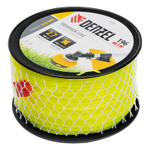 Леска для триммера витой квадрат, 2,7мм х 196м, на DIN катушке FLEX CORD Denzel