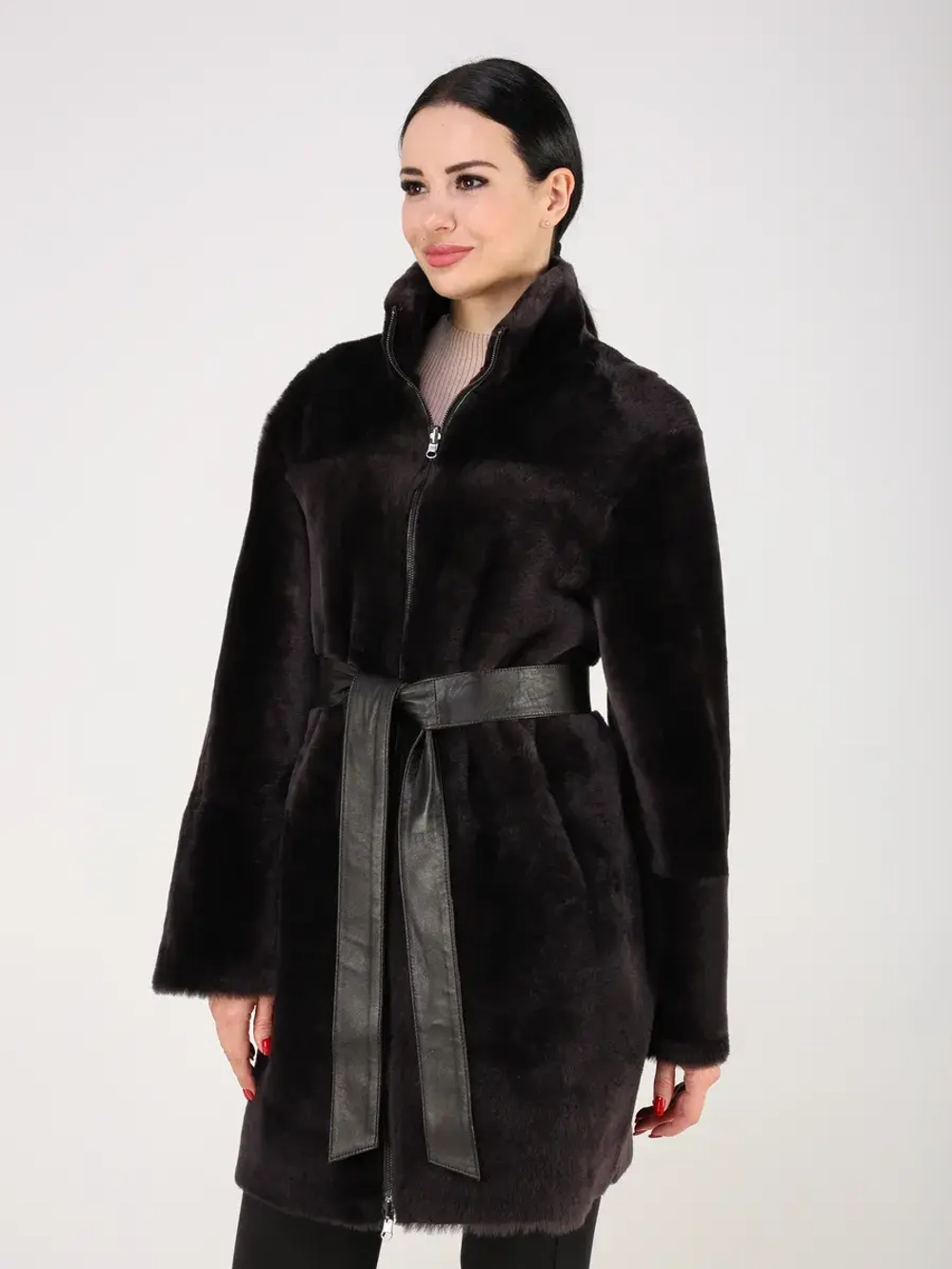 Дубленка зимняя шуба натуральная двухсторонняя