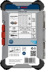 Набор свёрл и бит PRO Impact Metal Set BOSCH 2608521U80