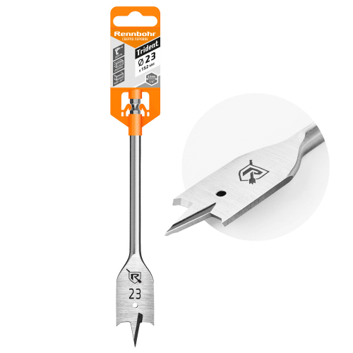 Сверло по дереву перовое 23х152мм "Rennbohr"