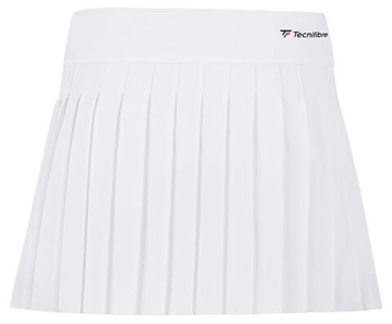 Юбка для девочки теннисная Tecnifibre Team Skort - белый