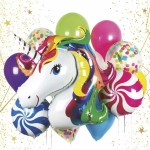 Набор шаров 12 шт «Милый Единорог»