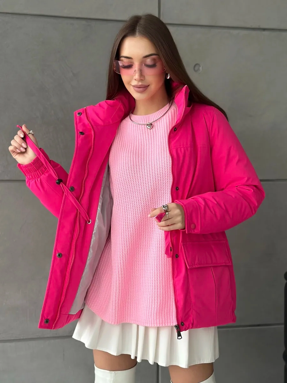 Куртка демисезонная с капюшоном