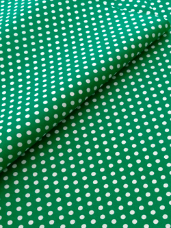 Ткань бязь плательная, рис. " Горох 6 мм", ширина 150 см, арт. 714