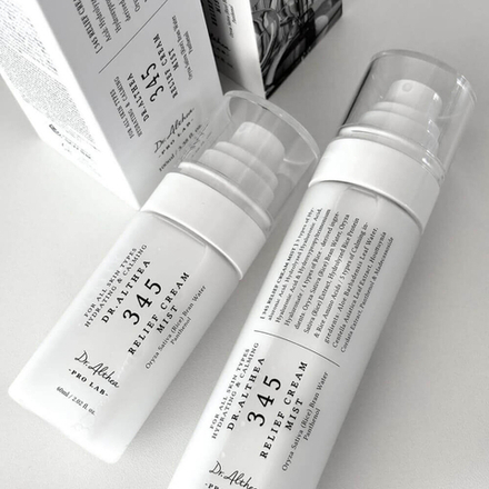 Успокаивающий мист с гидролатом риса и пантенолом Dr. Althea 345 Relief Cream Mist, 60мл