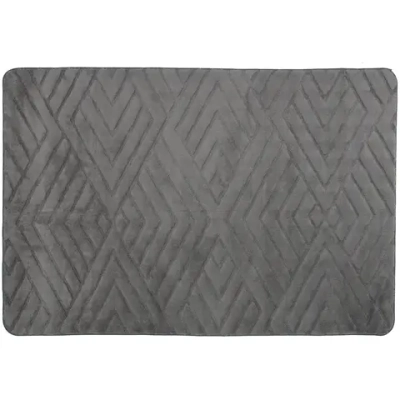 Коврик для ванной 80*120"Медео» серый