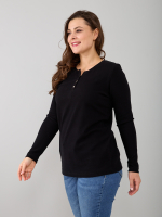 Лонгслив ЛНр-008/черный