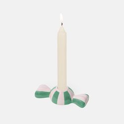 Подсвечник Funfair, 5,5х12х3 см, зеленый