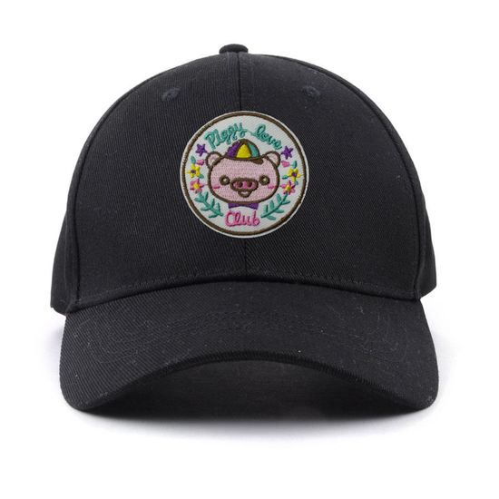 Нашивка термоаппликация на одежду и на рюкзак. Piggy Love Club