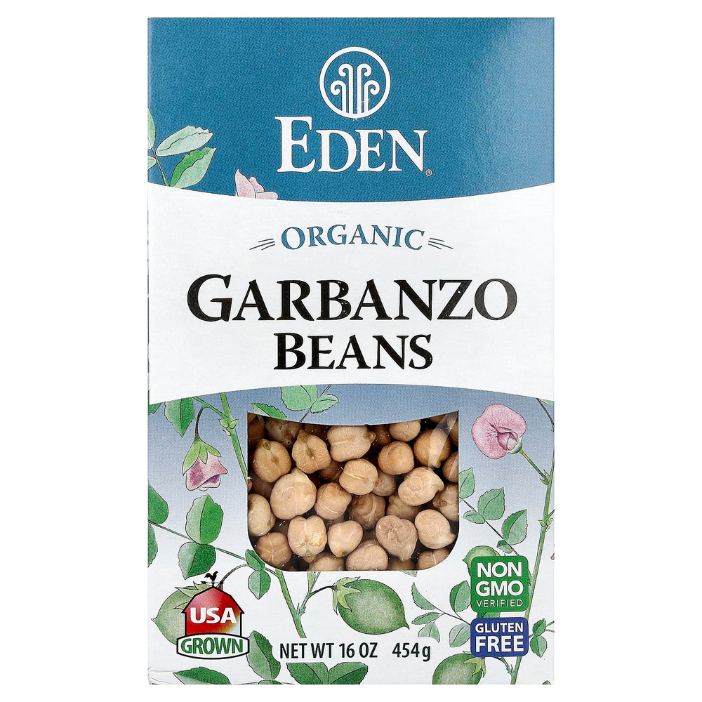 Eden Foods, Натуральные бобы нута, 16 унций (454 г)