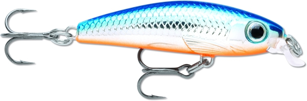 Воблер RAPALA Ultra Light Minnow 04 /SB /медленно тонущ. / 0,6-0,9м, 4см, 3гр.