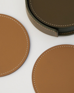 Набор круглых костеров для бокалов Olive | 6 шт