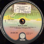 Jon Bon Jovi - Blaze Of Glory (Европа 1990г.)