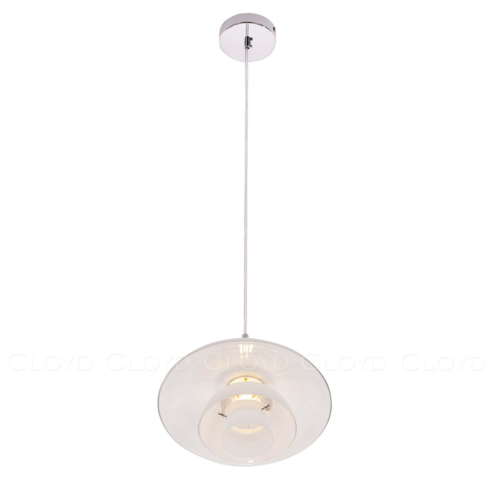 Подвесной светильник Cloyd ERLEBNIS-B P1 / Ø29 см - хром (арт.11410)