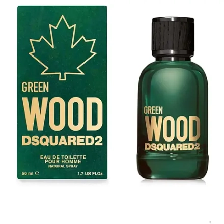 Мужская туалетная вода Dsquared2 Green Wood с нотами лимона и бурбонского перца 50 мл