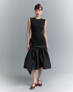 Платье с бантом по низу