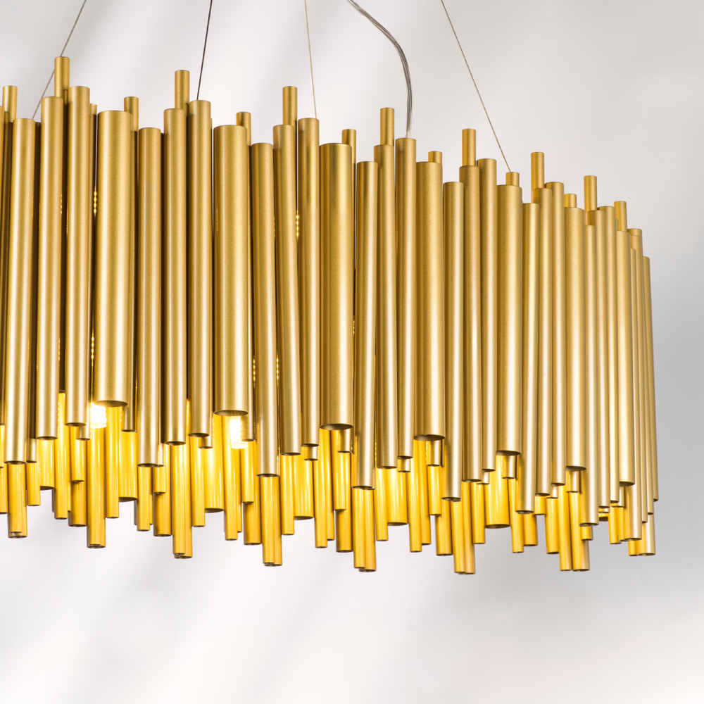 816202 Люстра SAVONA 20х40W G9 ЗОЛОТО