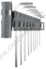 ЗУБР 9 шт, Набор длинных имбусовых ключей (2745-3-1)