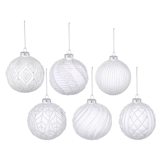 Набор ёлочных украшений freezy magic из коллекции new year essential, 6 шт.