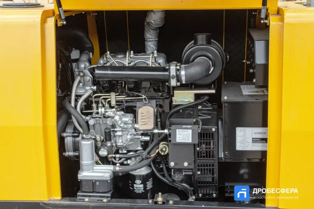 Осветительная мачта LT41000Q 9 метров с дизелем Perkins