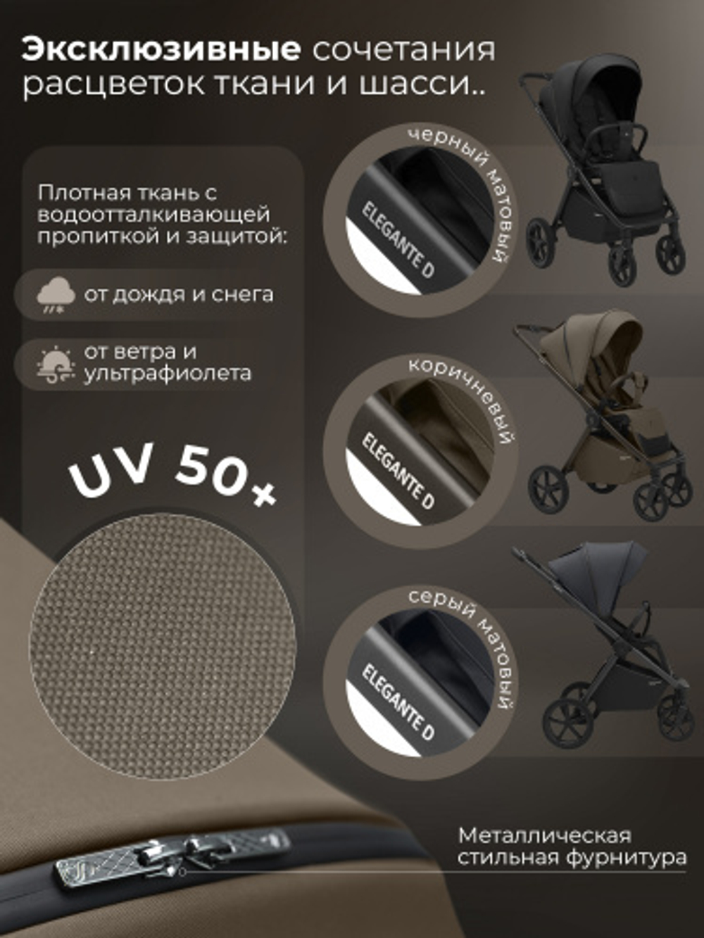 Прогулочная коляска SBL Elegante D