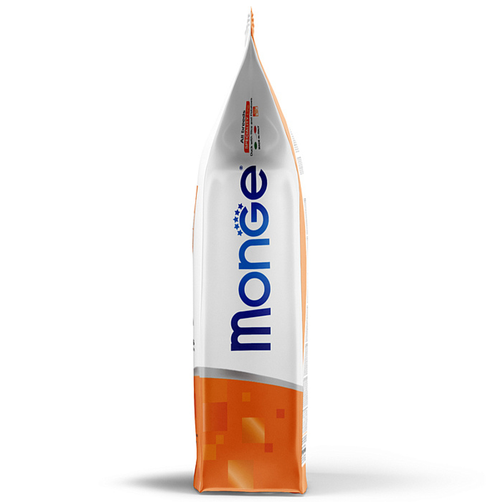 Сухой корм для щенков всех пород из утки с рисом и картофелем Monge Dog Speciality Line Monoprotein 12кг