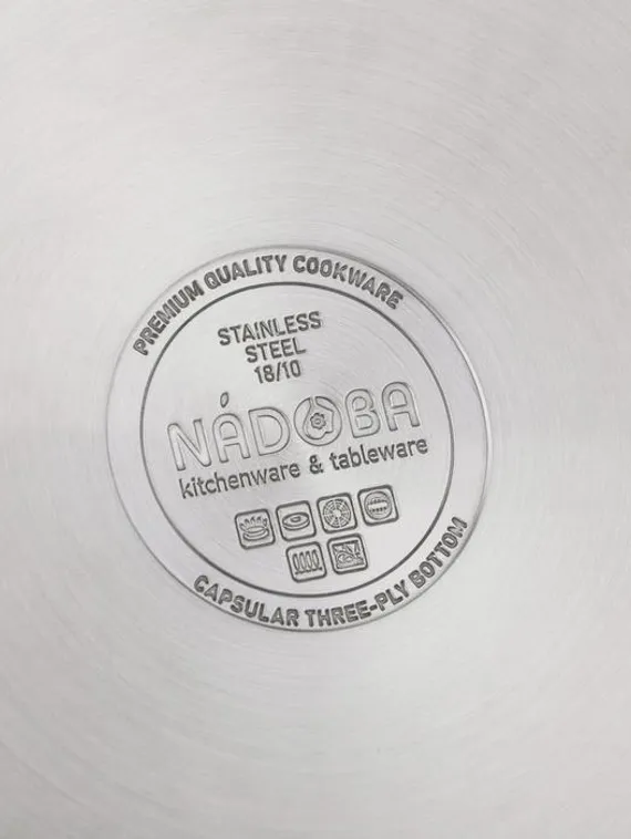 Набор кастрюль NÁDOBA OLINA, 3 шт: 1,5 л, 3,2 л, 6л