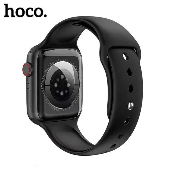 Смарт-часы Hoco Y1, 1.75&quot;, 320х385, IP68, BT3.0+4.0, 230 мАч,поддержка вызова,шагомер,черные