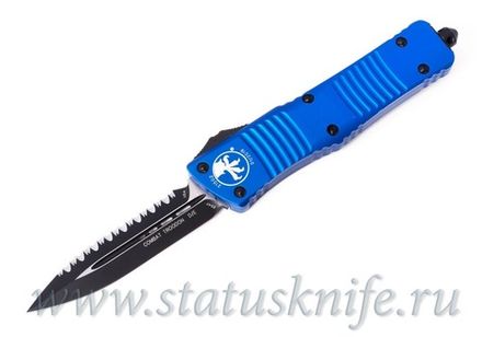 Нож Microtech Combat Troodon 142-3BL 204P Full Serrated