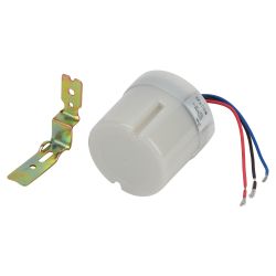 Датчик освещенности ЭРА DF 303 Фотореле серый настенный максимальная нагрузка 5500 ВА IP44 | 