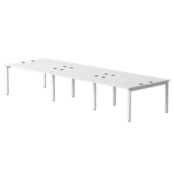 Бенч-система на 6 мест Everprof EVO на металлокаркасе 3540х670(1370)x755