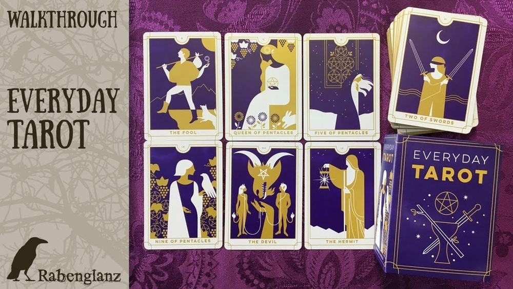 Everyday Tarot Mini Tarot Deck / Таро Ежедневное Мини