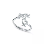 Кольцо из серебра 925,Tiffany 💠Loving heart. В наличии
