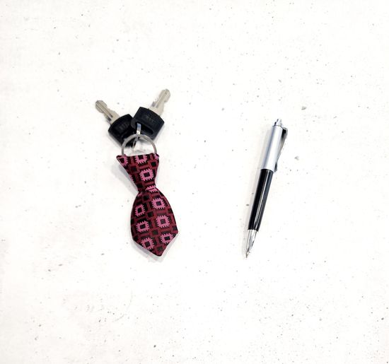 Набор подарочный 2в1 (ручка + брелок - галстук)