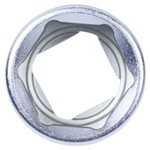 Головка торцевая стандартная шестигранная 3/4&quot;, 26 мм KING TONY 633526M