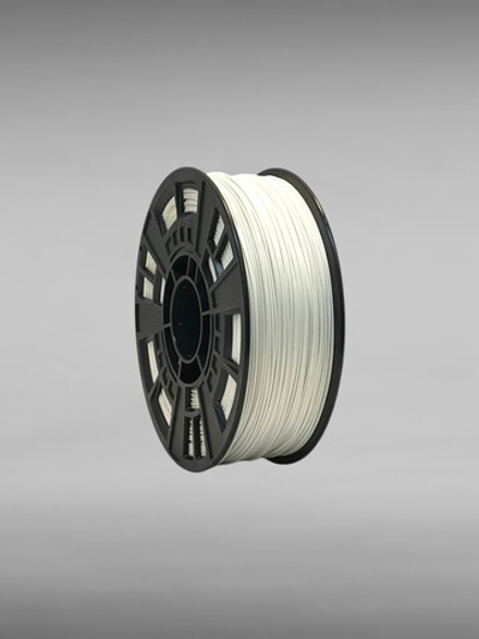 Пластик для 3D принтера PETG Белый 1 кг. Катушка