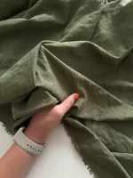 Ткань Купра жатая премиум ткань для пошива одежды 2м