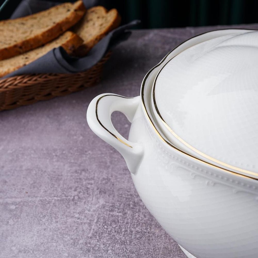 Супница 2,2 л d 19,6 см h12 см Gold Aristocrat Noble [1]