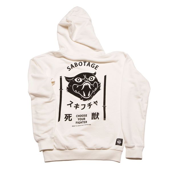 Худи Sabotage Белый - фото 3
