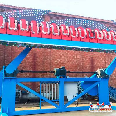 Аттракцион скамейка «Небесный полет», 16 мест,  10×2×4 м