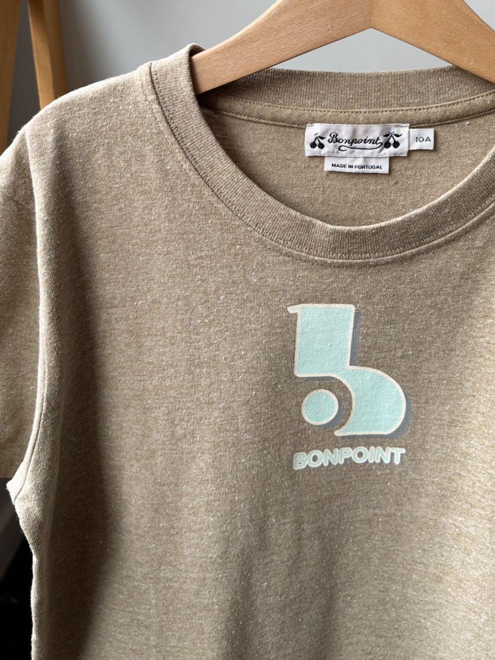 Хлопковая футболка Bonpoint, 140