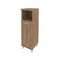 First Шкаф средний узкий правый KSU-2.1 (R) Дуб Табак 401*432*1260