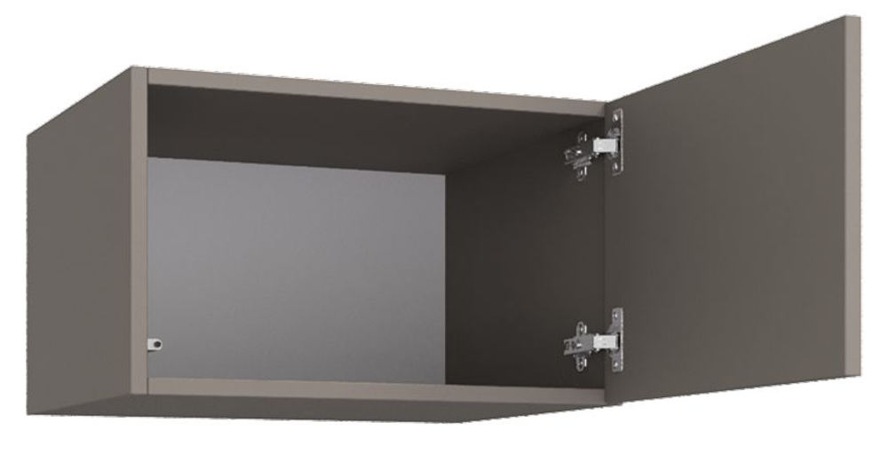 Антресоль на шкаф Даллас, серо-коричневая S80-702.1