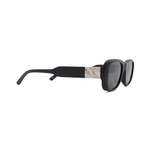 Очки Genex Sunglasses 696 c.005 прямоугольные черные с серебром