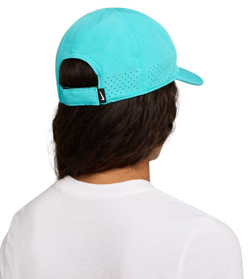 Теннисная кепка Nike Dri-Fit ADV Club Unstructured Tennis - dusty cactus/black - Turquoise